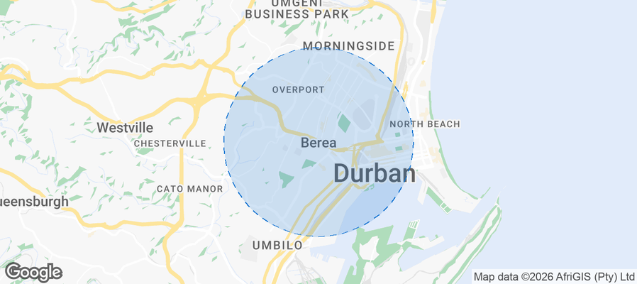 Berea Airbnb map